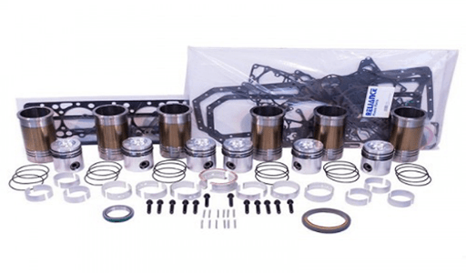 A photo about engine repair kits